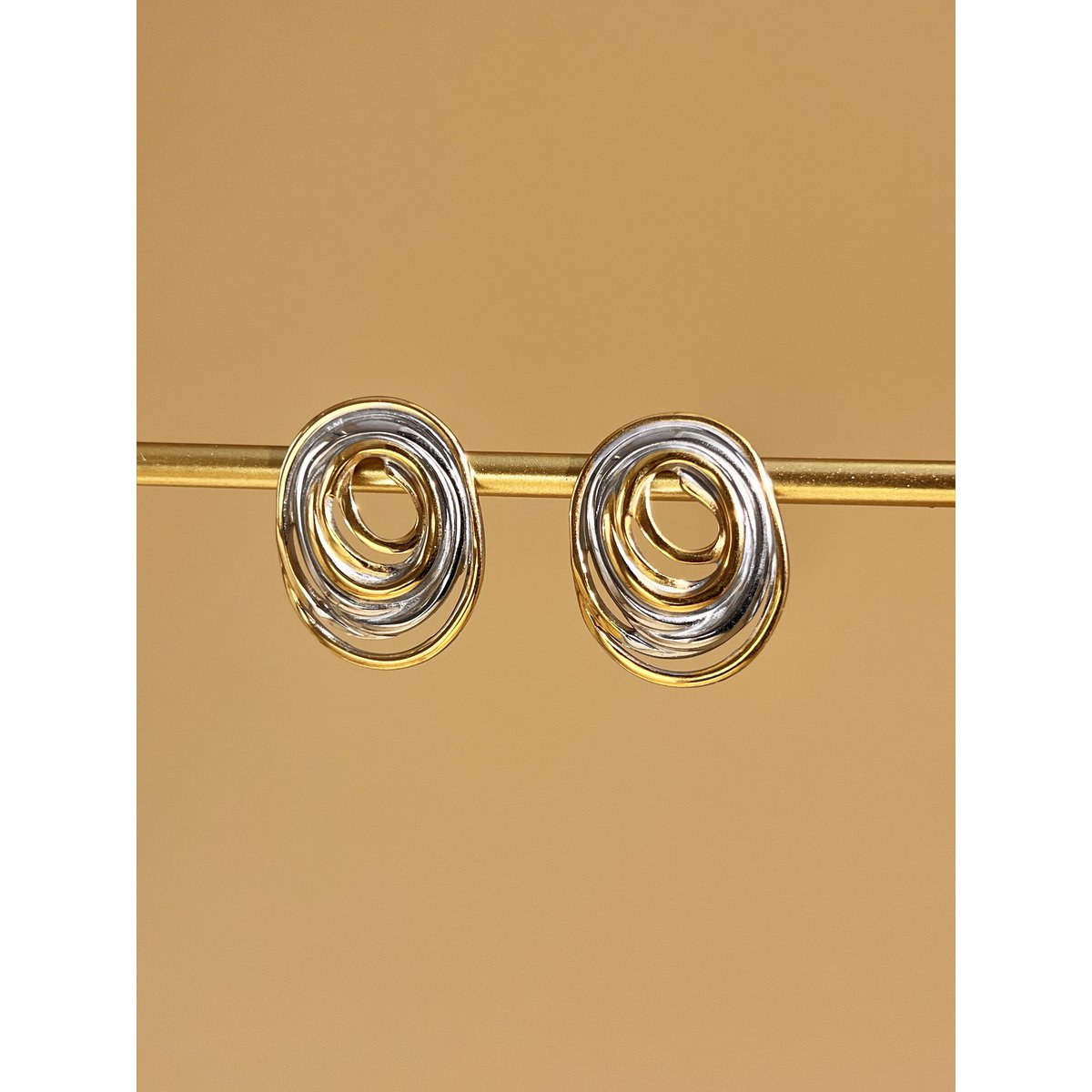 ZAYA x Cosmos 🇫🇷 - Spiralne naušnice (zlatna i srebrna)