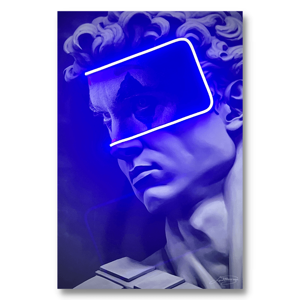 ZAYA x LED MANSION 🇮🇹 LED zidne umjetnine – 50 × 70 cm