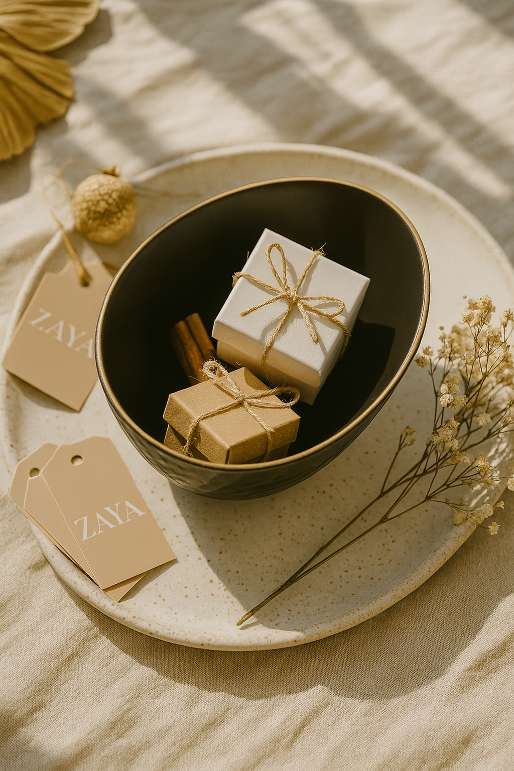 ZAYA x NIRS 🖤 Mini keramička zdjelica Kypseli Black – 130 ml
