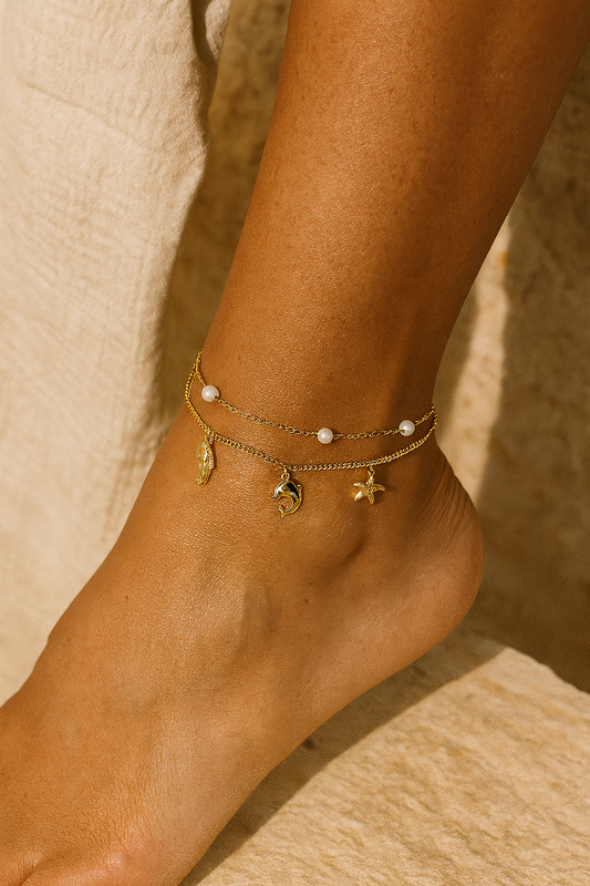 ZAYA x COSMOS 🇫🇷 Ankle chain - 6 vrsta - Odaberi svoju