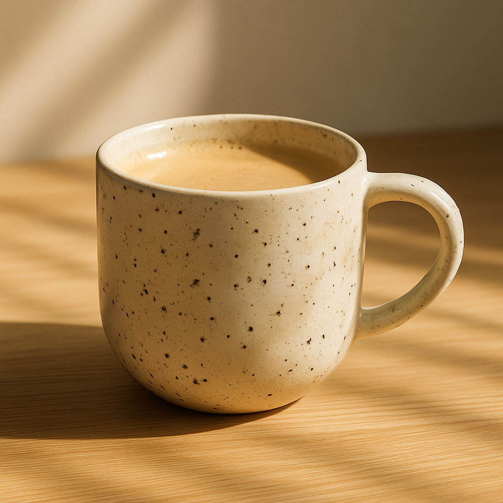 ZAYA x G.Benedikt 1882. 🇨🇿 ☕ Šalica „Calm Morning” – 400 ml ručno rađene elegancije