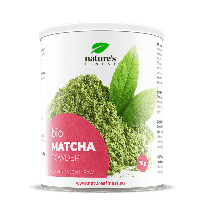 🍵 Matcha prah – Organski zeleni čaj Nature's Finesta
