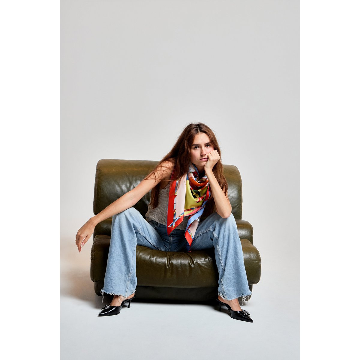 ZAYA x Virginie Riou - Marama Verde XL - Handmade 🇫🇷