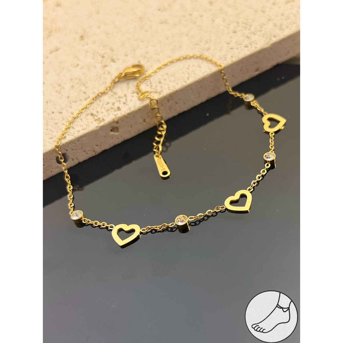 ZAYA x COSMOS 🇫🇷 Ankle chain - 6 vrsta - Odaberi svoju