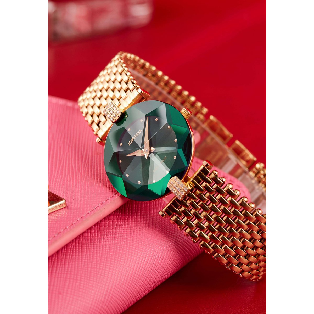 ZAYA x Jowissa 🇨🇭 - Švicarski sat Quartz Facet Strass