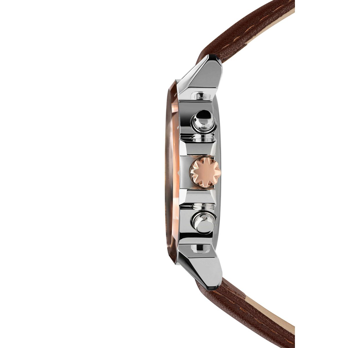 ZAYA x Jowissa 🇨🇭 – Švicarski muški sat LeWy 6 Chronograph (Rose / Brown Leather Edition)