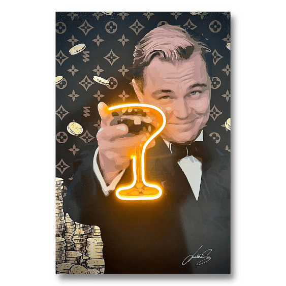 ZAYA x LED MANSION 🇮🇹 LED zidne umjetnine – 50 × 70 cm
