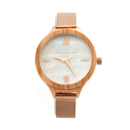 ZAYA x La Moda Me 🇩🇪 – Sat Olivewood Grace (rosegold & maslina)