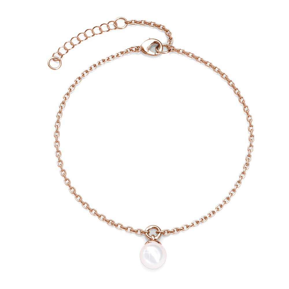 ZAYA x MYC Paris 🇫🇷 – Crystal Pearl 18K narukvica (Rose Gold & Crystal)
