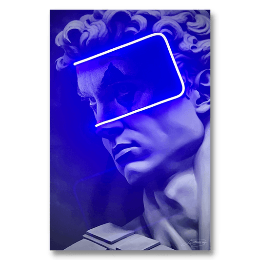 ZAYA x LED MANSION 🇮🇹 LED zidne umjetnine – 50 × 70 cm