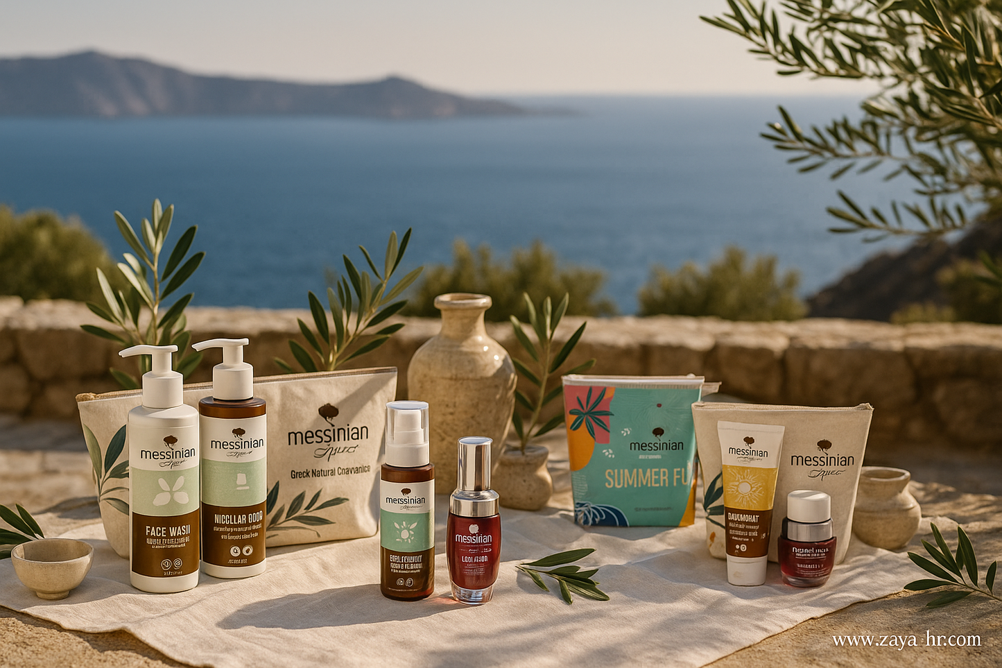 ZAYA x Messinian Spa 🇬🇷 - Prirodna kozmetika iz Grčke 💛 Setovi