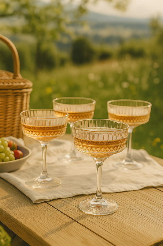 ZAYA x NIRS – Set čaša Elysia Champagne Coupe 4/1 🥂