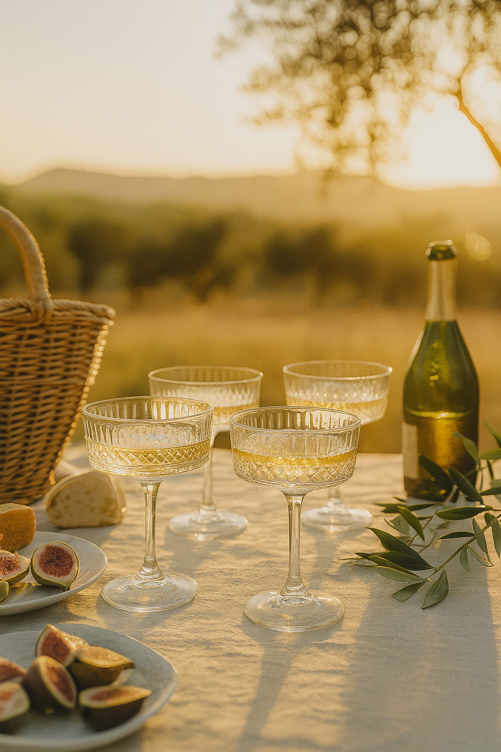 ZAYA x NIRS – Set čaša Elysia Champagne Coupe 4/1 🥂