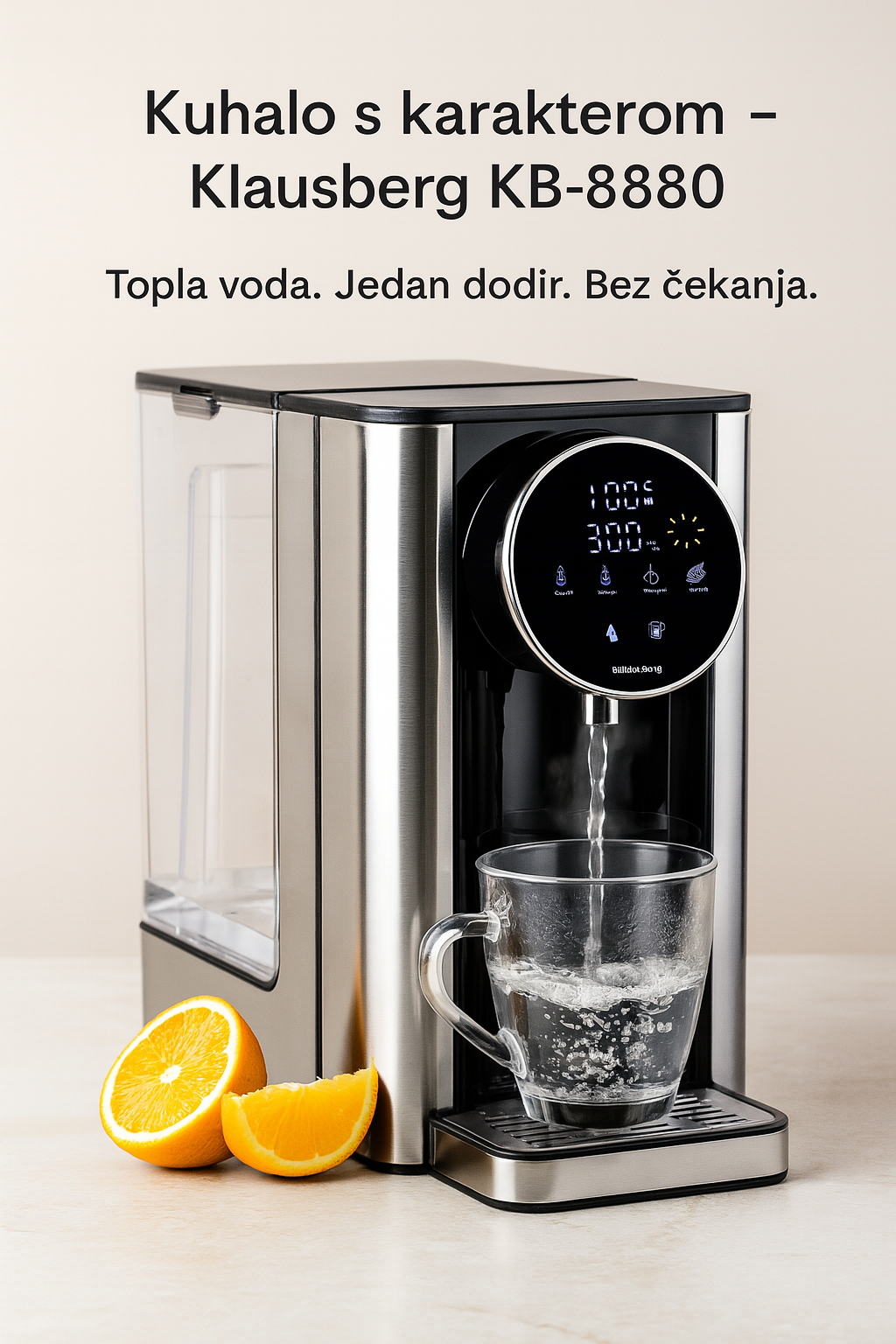 ZAYA x NIRS 💡 Pametno kuhalo za vodu  7 razina temperature ☕ Precizno doziranje