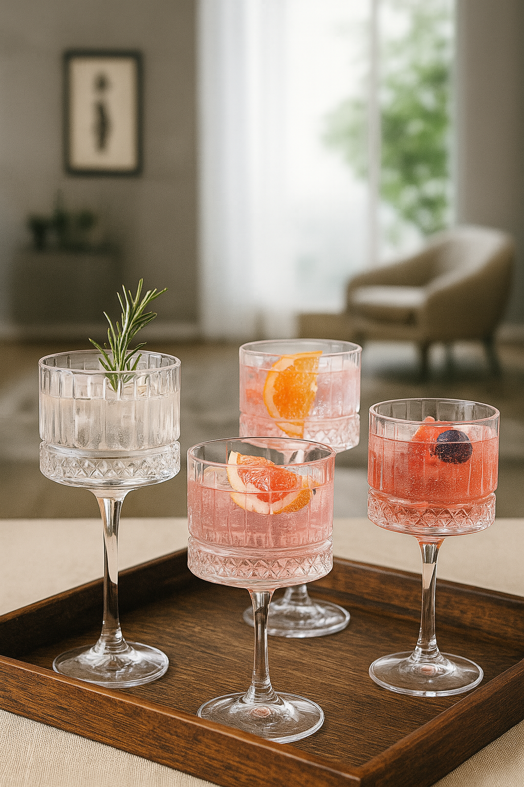 ZAYA x NIRS - Set 4 čaše Elysia Gin&Tonic 🍸