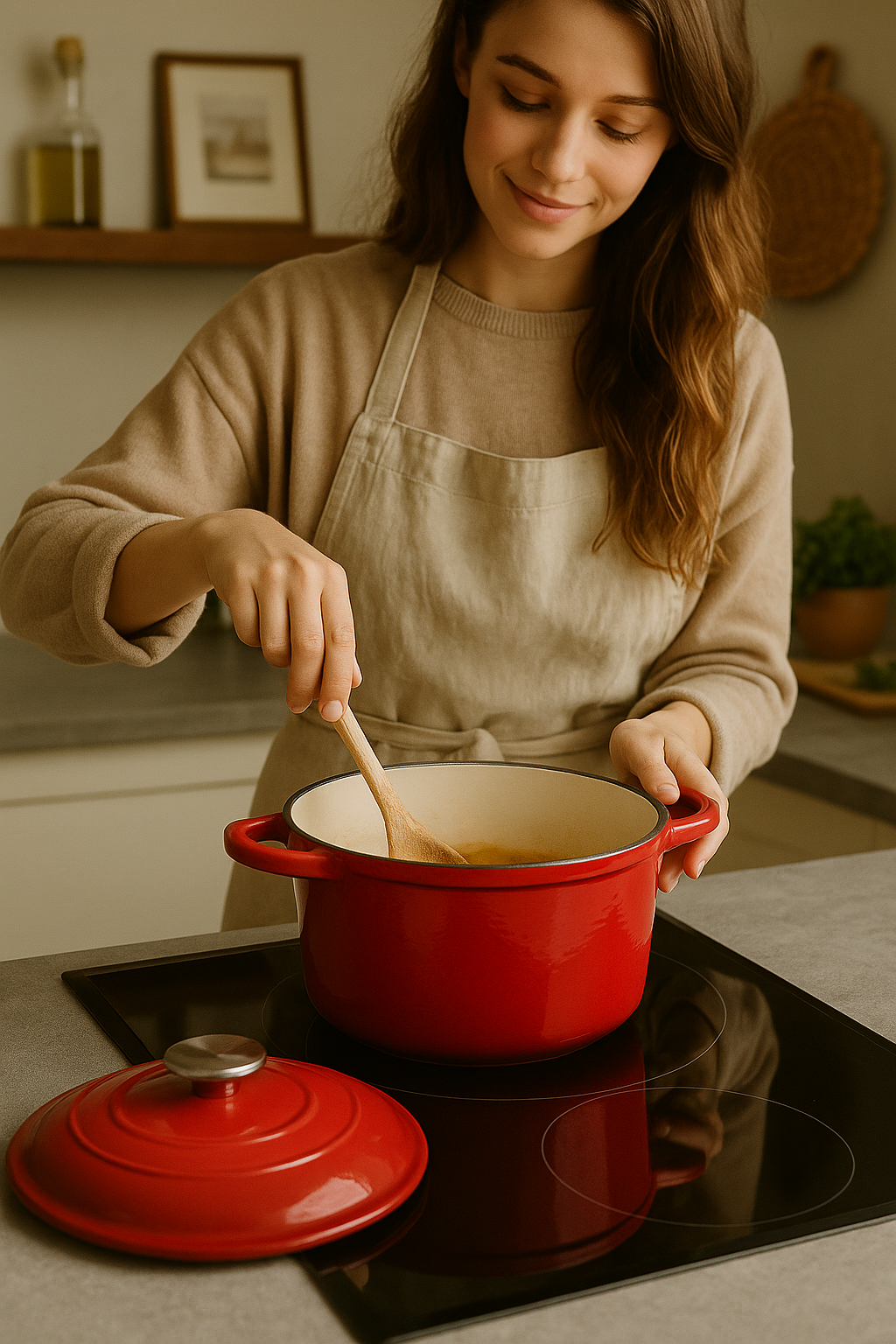 ZAYA x Kinghoff 🇩🇪 - 🍲 Gusani crveni lonac s poklopcem