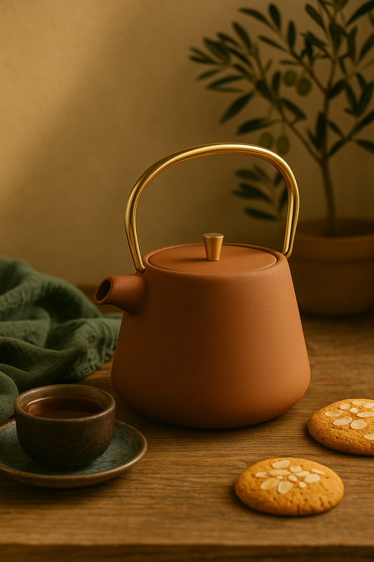 ZAYA x NIRS - Čajnik Terracotta 🍵 | Zen ritual