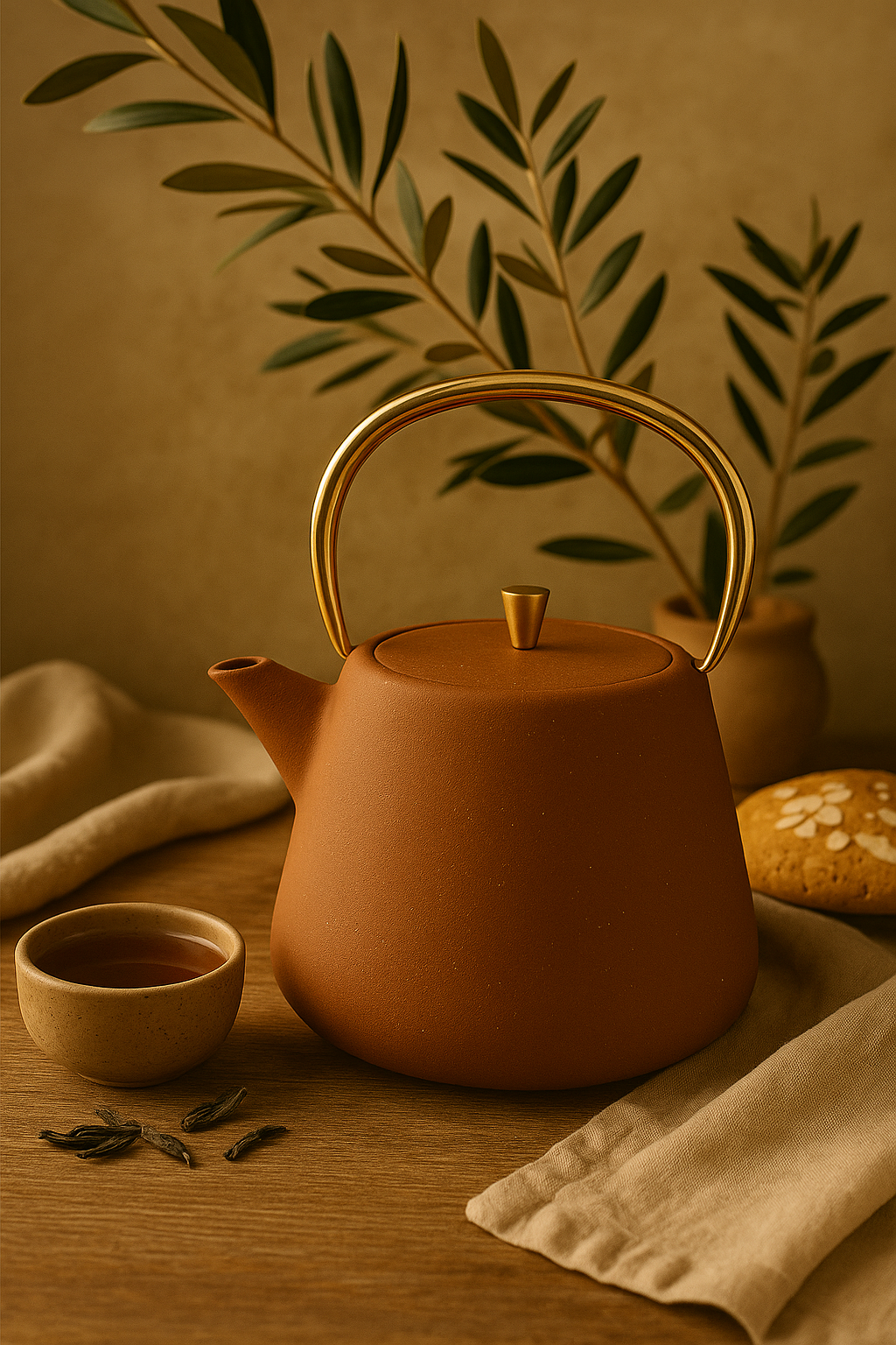 ZAYA x NIRS - Čajnik Terracotta 🍵 | Zen ritual