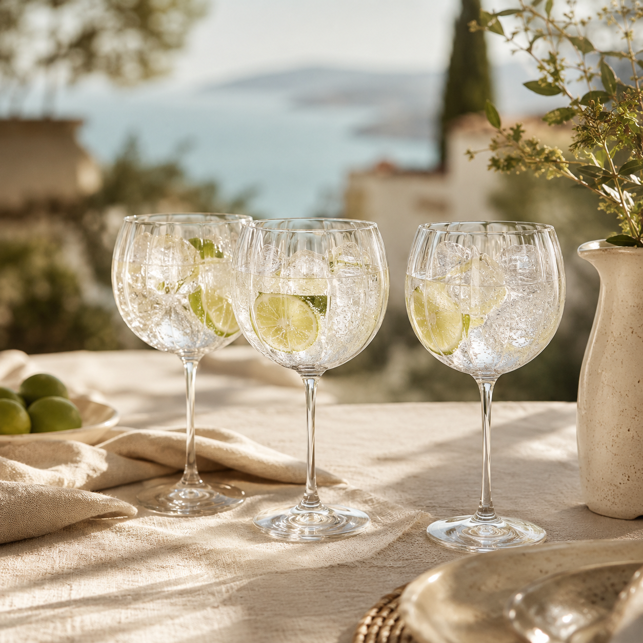 ZAYA x NIRS - Set 3 čaše za G&T Bloome