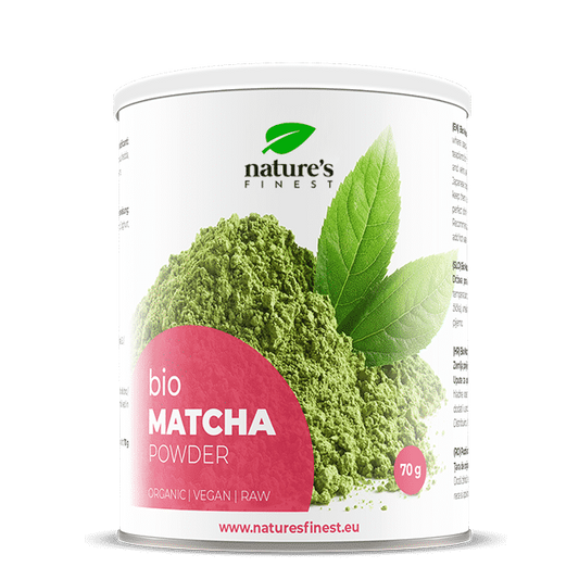 🍵 Matcha prah – Organski zeleni čaj Nature's Finesta