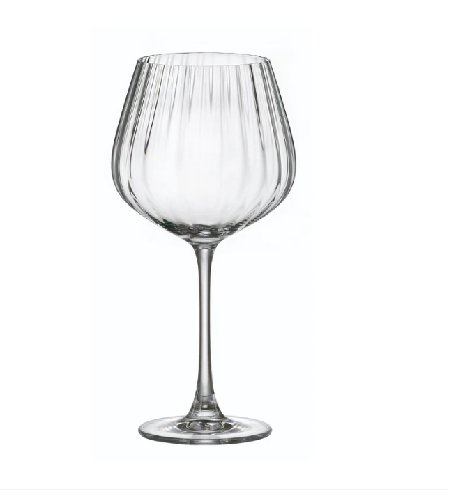 ZAYA x Crystal Bohemia 🇨🇿  – Set 6 Optical čaša za gin&tonic