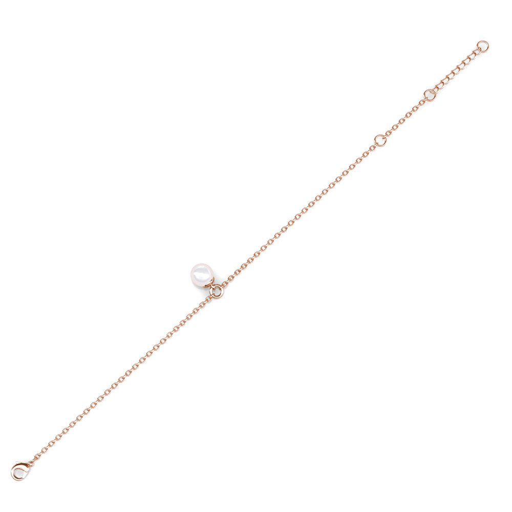 ZAYA x MYC Paris 🇫🇷 – Crystal Pearl 18K narukvica (Rose Gold & Crystal)