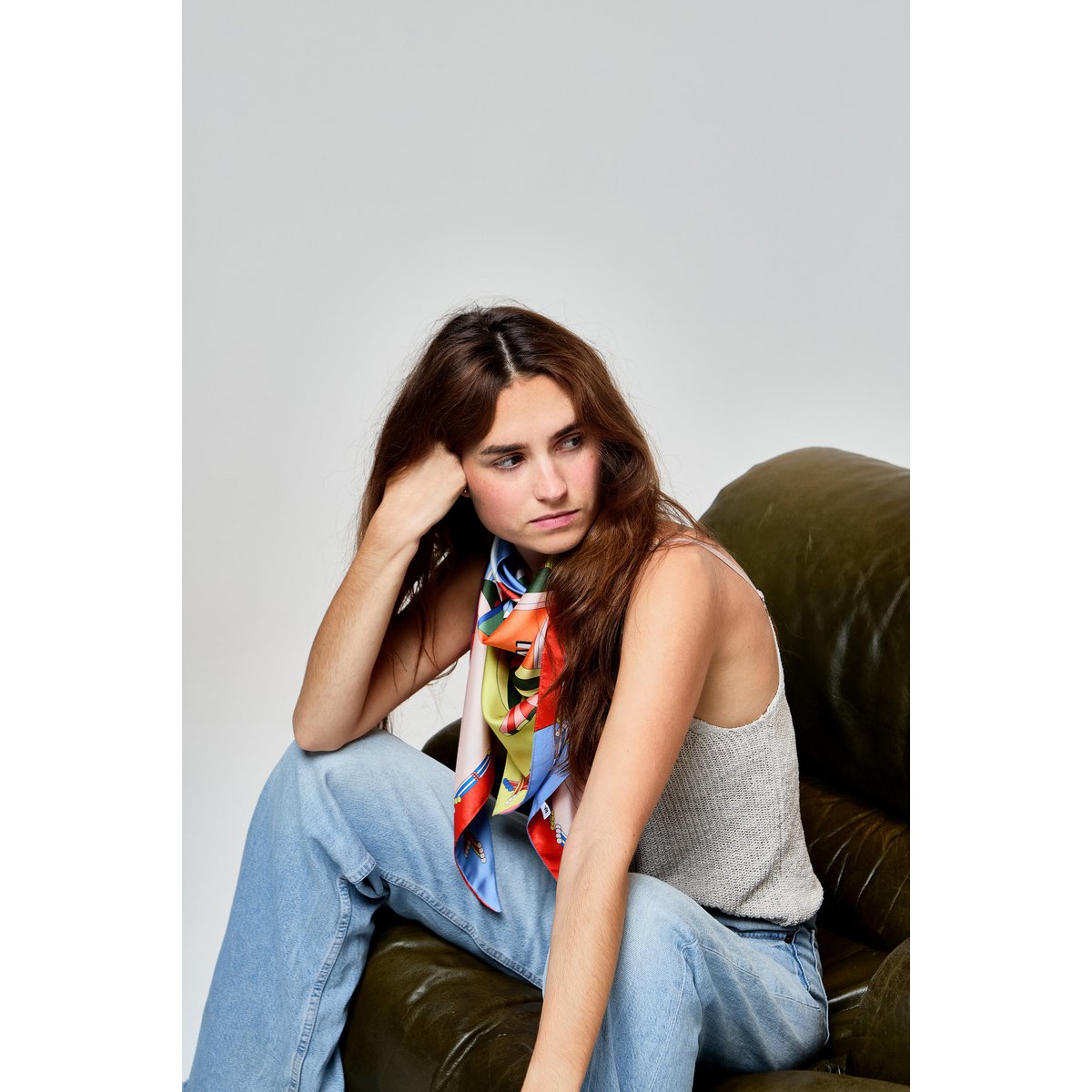 ZAYA x Virginie Riou - Marama Verde XL - Handmade 🇫🇷