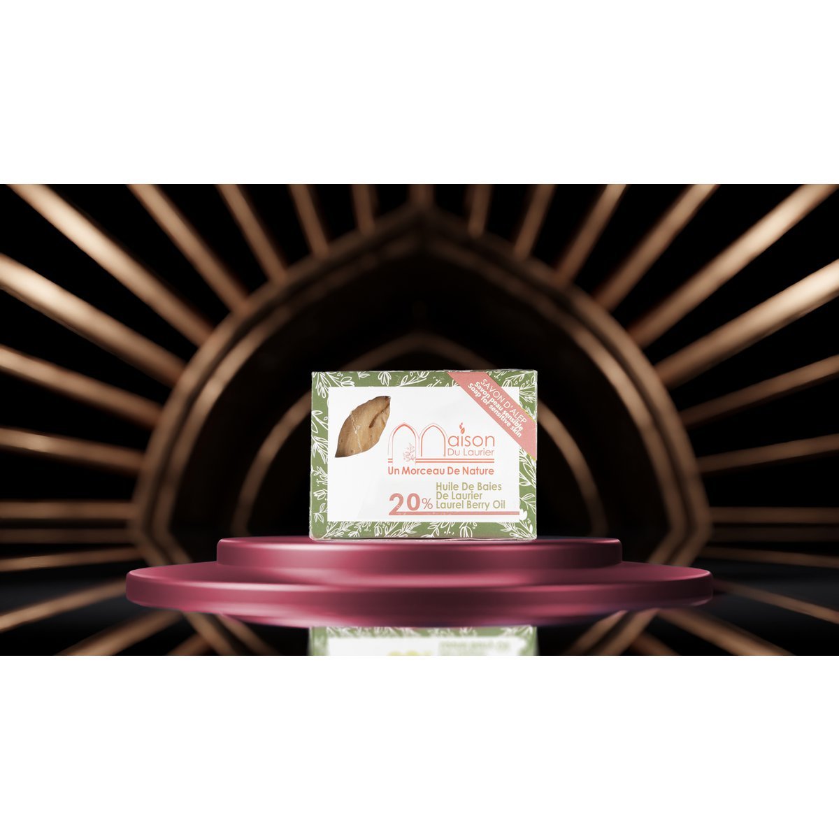 ZAYA x Maison du Laurier 🇫🇷 – Aleppo sapun 200 g (20% lovorovog ulja)