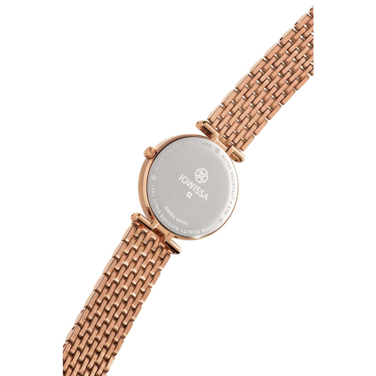ZAYA x Jowissa 🇨🇭 – Švicarski sat Facet Brilliant (Rose Gold Edition)